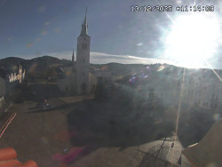 Náměstí, koste sv. Markéty