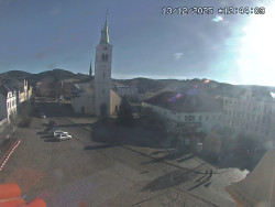 Náměstí, koste sv. Markéty