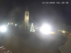 Náměstí, koste sv. Markéty