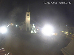 Náměstí, koste sv. Markéty