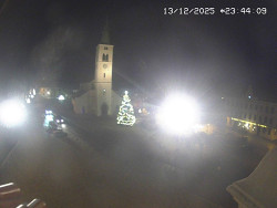 Náměstí, koste sv. Markéty