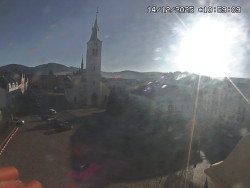 Náměstí, koste sv. Markéty