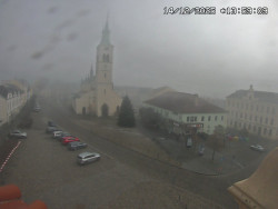 Náměstí, koste sv. Markéty