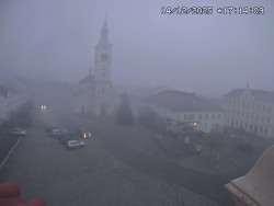 Náměstí, koste sv. Markéty