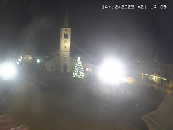 Náměstí, koste sv. Markéty