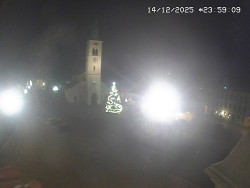 Náměstí, koste sv. Markéty