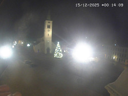 Náměstí, koste sv. Markéty