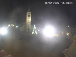 Náměstí, koste sv. Markéty