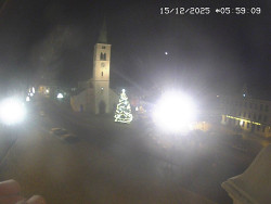 Náměstí, koste sv. Markéty