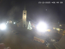 Náměstí, koste sv. Markéty