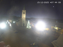 Náměstí, koste sv. Markéty