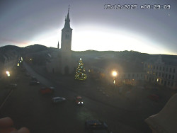 Náměstí, koste sv. Markéty