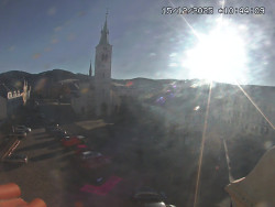 Náměstí, koste sv. Markéty