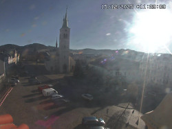 Náměstí, koste sv. Markéty