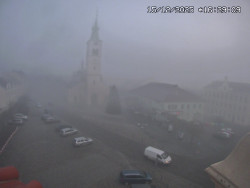 Náměstí, koste sv. Markéty