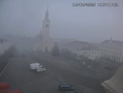 Náměstí, koste sv. Markéty