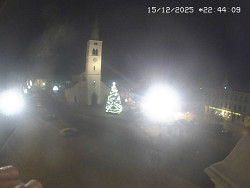 Náměstí, koste sv. Markéty