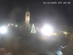 Náměstí, koste sv. Markéty