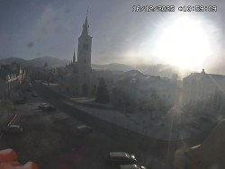 Náměstí, koste sv. Markéty