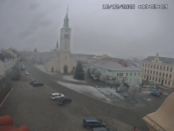 Náměstí, koste sv. Markéty