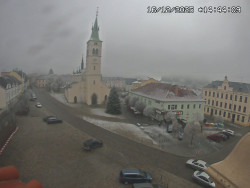 Náměstí, koste sv. Markéty