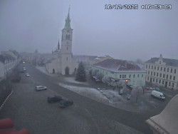 Náměstí, koste sv. Markéty