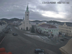 Náměstí, koste sv. Markéty