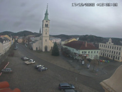 Náměstí, koste sv. Markéty