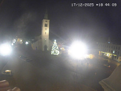 Náměstí, koste sv. Markéty