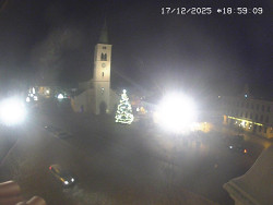 Náměstí, koste sv. Markéty