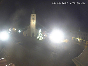Město Kašperské Hory - Náměstí, koste sv. Markéty - 18.12.2025 v 05:00 Město Kašperské Hory - Náměstí, koste sv. Markéty - 18.12.2025 v 05:00