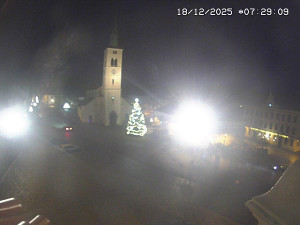 Město Kašperské Hory - Náměstí, koste sv. Markéty - 18.12.2025 v 06:30 Město Kašperské Hory - Náměstí, koste sv. Markéty - 18.12.2025 v 06:30
