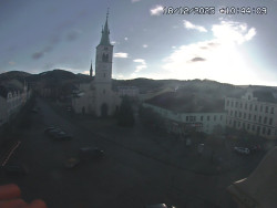 Náměstí, koste sv. Markéty