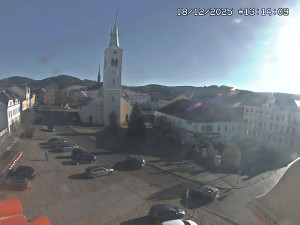 Město Kašperské Hory - Náměstí, koste sv. Markéty - 18.12.2025 v 12:15 Město Kašperské Hory - Náměstí, koste sv. Markéty - 18.12.2025 v 12:15