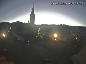 Město Kašperské Hory - Náměstí, koste sv. Markéty - 19.12.2025 v 07:30 Město Kašperské Hory - Náměstí, koste sv. Markéty - 19.12.2025 v 07:30