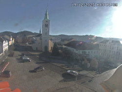 Náměstí, koste sv. Markéty