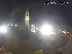 Náměstí, koste sv. Markéty