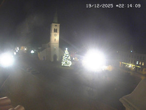 Město Kašperské Hory - Náměstí, koste sv. Markéty - 19.12.2025 v 21:15 Město Kašperské Hory - Náměstí, koste sv. Markéty - 19.12.2025 v 21:15