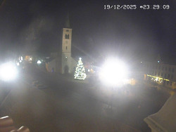 Náměstí, koste sv. Markéty