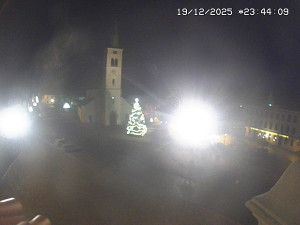 Město Kašperské Hory - Náměstí, koste sv. Markéty - 19.12.2025 v 22:45 Město Kašperské Hory - Náměstí, koste sv. Markéty - 19.12.2025 v 22:45