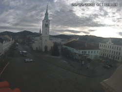 Náměstí, koste sv. Markéty