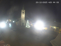 Náměstí, koste sv. Markéty