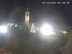 Náměstí, koste sv. Markéty