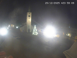 Náměstí, koste sv. Markéty