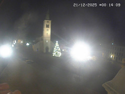 Náměstí, koste sv. Markéty