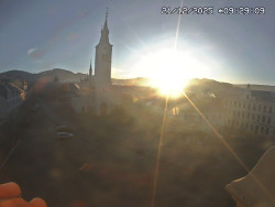 Náměstí, koste sv. Markéty