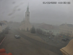 Náměstí, koste sv. Markéty