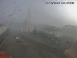 Náměstí, koste sv. Markéty