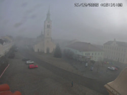 Náměstí, koste sv. Markéty