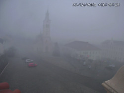 Náměstí, koste sv. Markéty